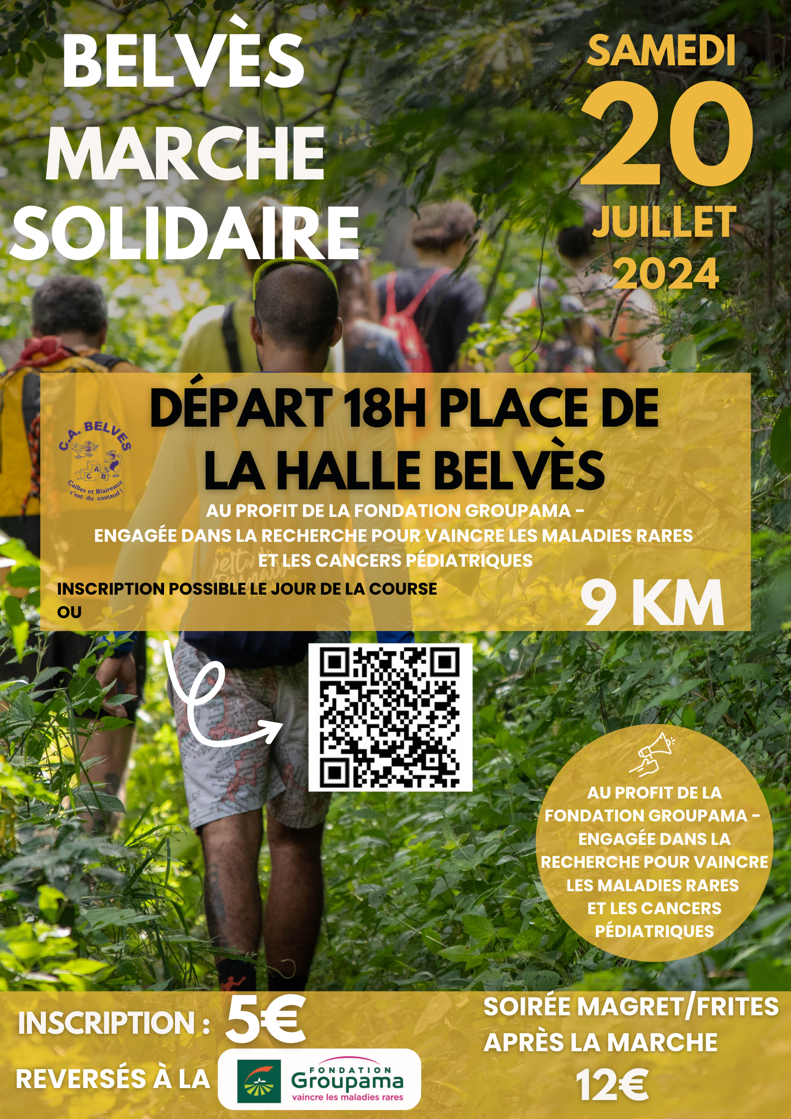 affiche marche trail 2024