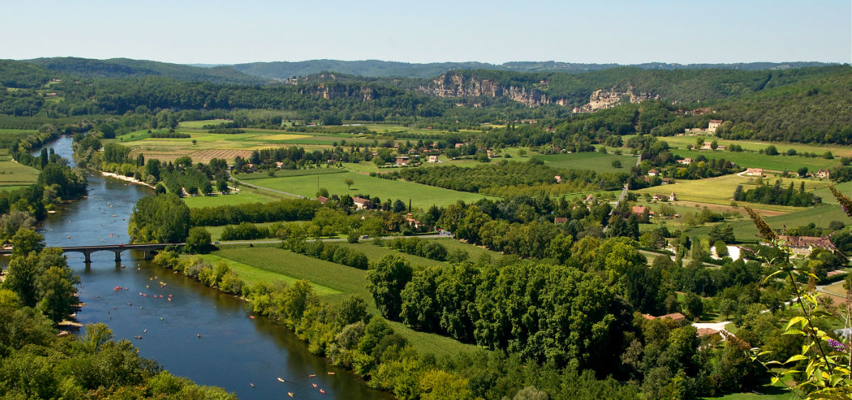 Dans la vallée de la Dordogne