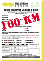 Inscription aux 100km de Belvès