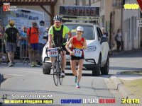 Arrivées du 50 et du 100 km 2018