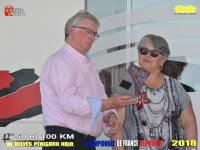 Podium du 100 km 2018