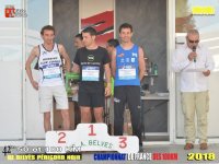 Podium du 100 km 2018