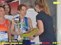 Podium du 100 km 2018