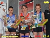 Podium du 100 km 2018