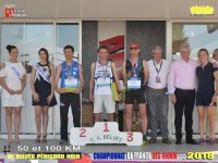 Podium du 100 km 2018