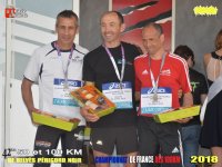 Podium du 100 km 2018