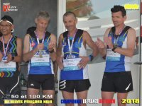 Podium du 100 km 2018