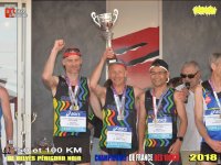 Podium du 100 km 2018