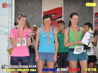 Podium du 50 km 2018