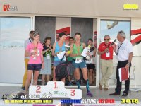 Podium du 50 km 2018