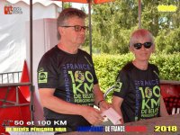 Podium du 50 km 2018